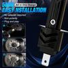 2Pcs H1 LED Headlight Bulbs Canbus 25000LM 50W 1:1 Mini Wireless Light With Fan H1 Turbo Lamps Car Headlamp Plug&Play 6500K White 12V