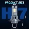 6500K 20000LM Mini H7 LED Headlight Bulb Wireless 120W CSP for Car Headlamp Auto Diode Lamps H7 Turbo Led 12V