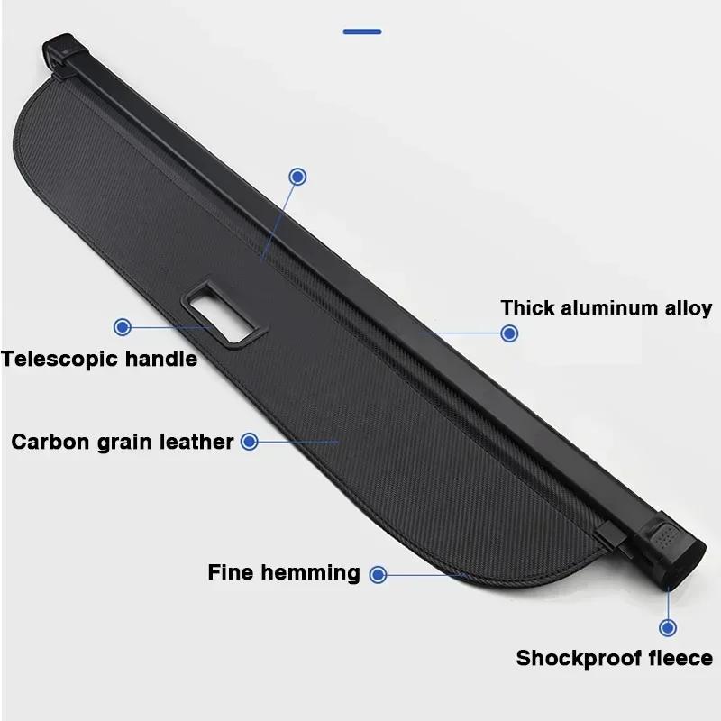 Car Trunk Cargo Cover for Jeep Grand Cherokee WK2 2014 2012 Accessories 2011~2021 Trunk Storage Partition Auto Interior Parts