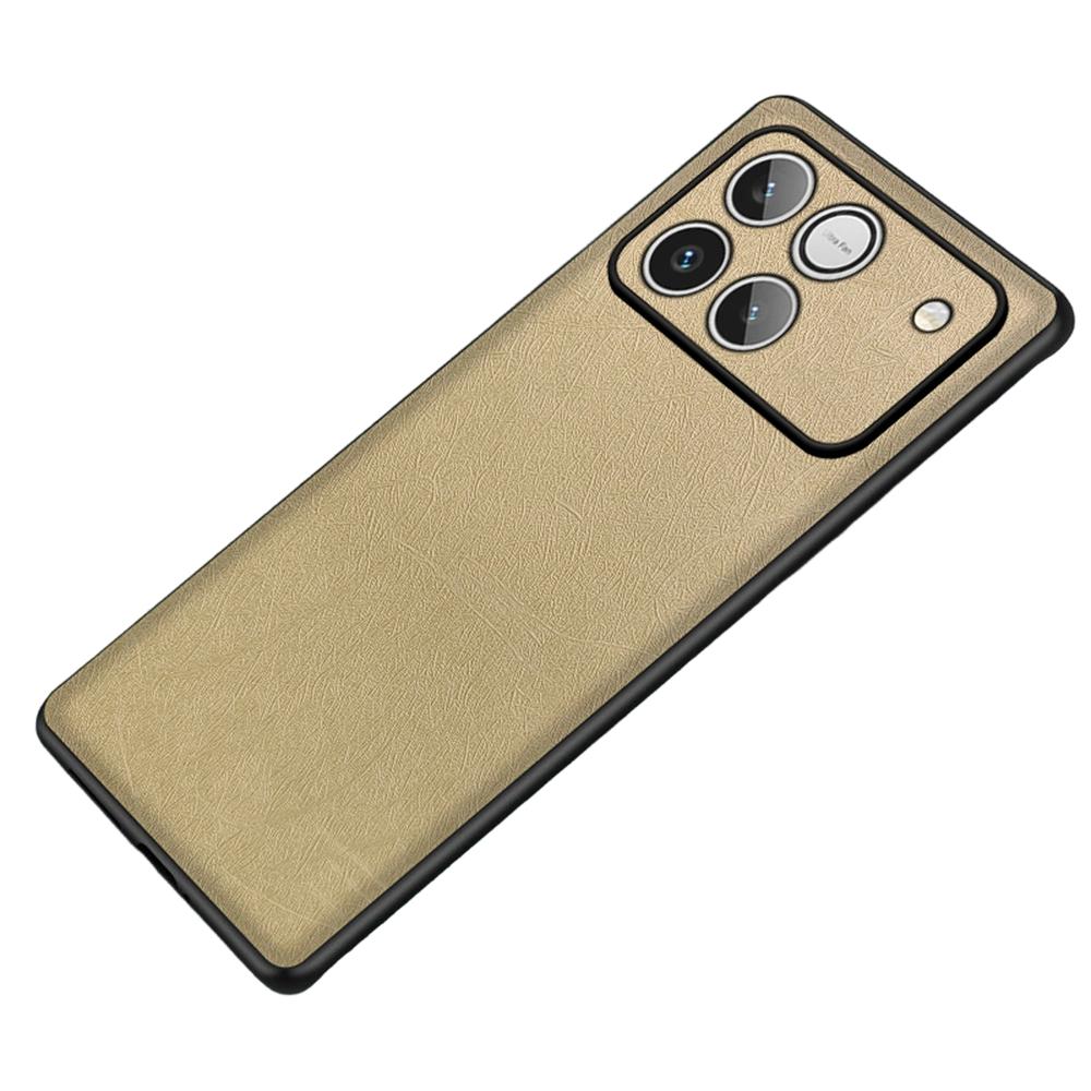Phone Case For Honor Win 5G / Win RT 5G Silk-Textured PU Leather Coated PC TPU Protective Phone Back Cover