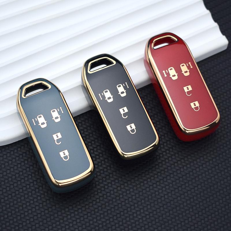 2/4 Buttons New TPU Remote Shell Fob For Honda New Nbox N-One Custom JF3 / JF4 N-BOX JF1 / JF2 N-BOX+ Plus N Wagon Car Key Case Cover