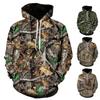 Men Hoodie 3D Print Pullover Casual Unisex Autumn Hoodie for Outdoor