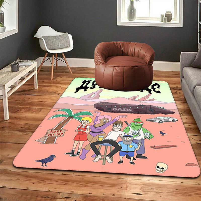 Doomlands Rug Floor Mat for Living Room or Bedroom Soft and Comfortable Carpet a Gift for Birthday and Holiday.AFFDT1020137