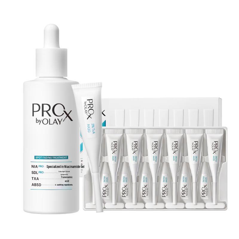 Olay Set Siero Macchie Scure e Fiale con Acido Tranexamico ProX 4ª Generazione
