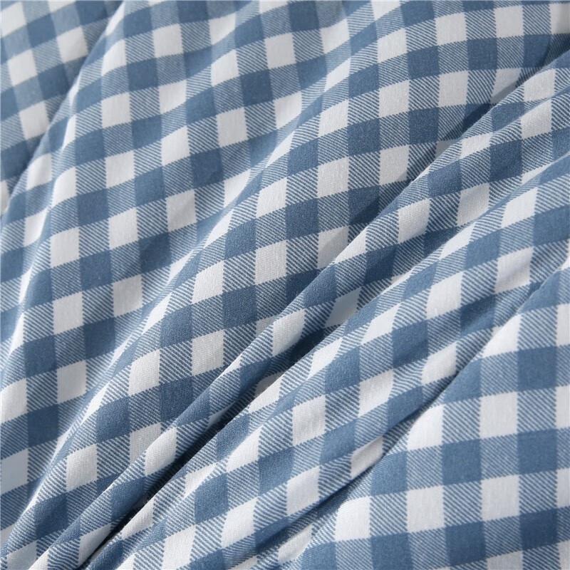 Bequeme Sommerdecke aus gewaschener Baumwolle