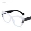 Blue Light Blocking Glasses Frame for Women Fashion TR90 Spectacle Frame Computer Optical Transparent Eyeglasses Gafas