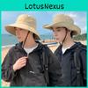 Summer Mens Sun Protection Hat With Wide Brim Breathable Mesh Fisherman Cap For Outdoor Fishing And Hiking