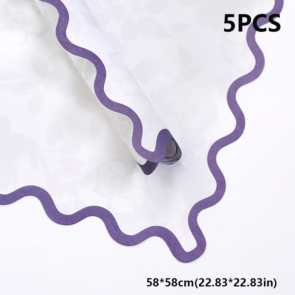 

Крафт-папір INS Пакувальний папір для квітів Барвисті DIY Crafts New Wave Pattern Packing Papers