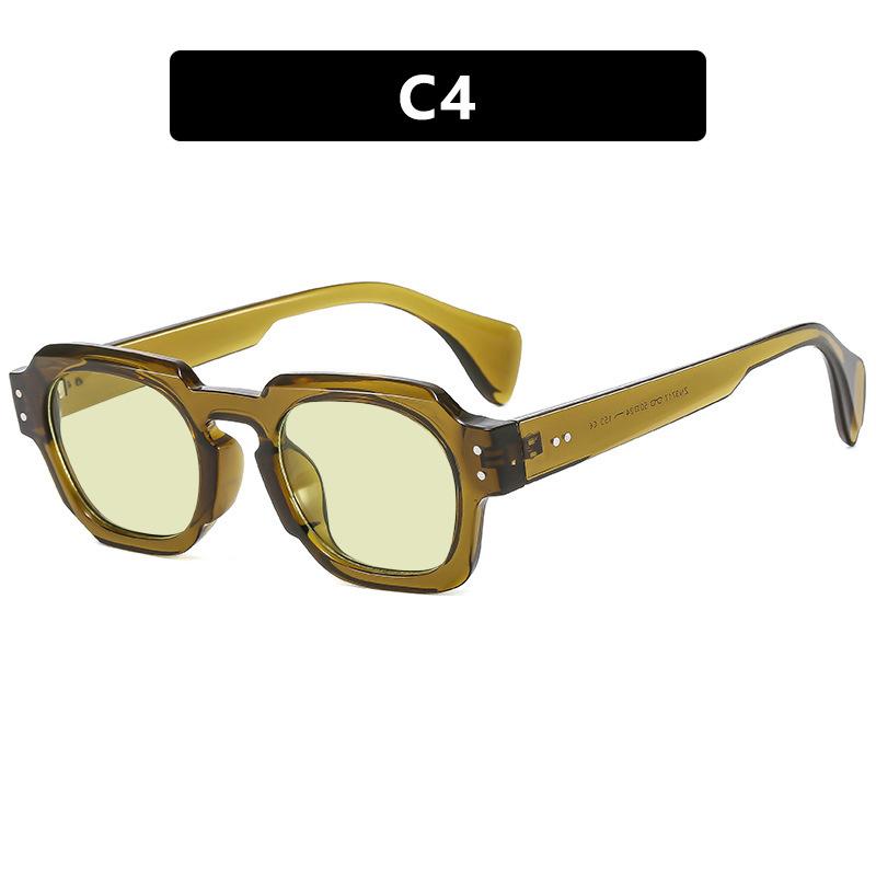 Rice Nail Sunglasses Polygonal Irregular Sunglasses Fashion Sunglasses Ladies Tide