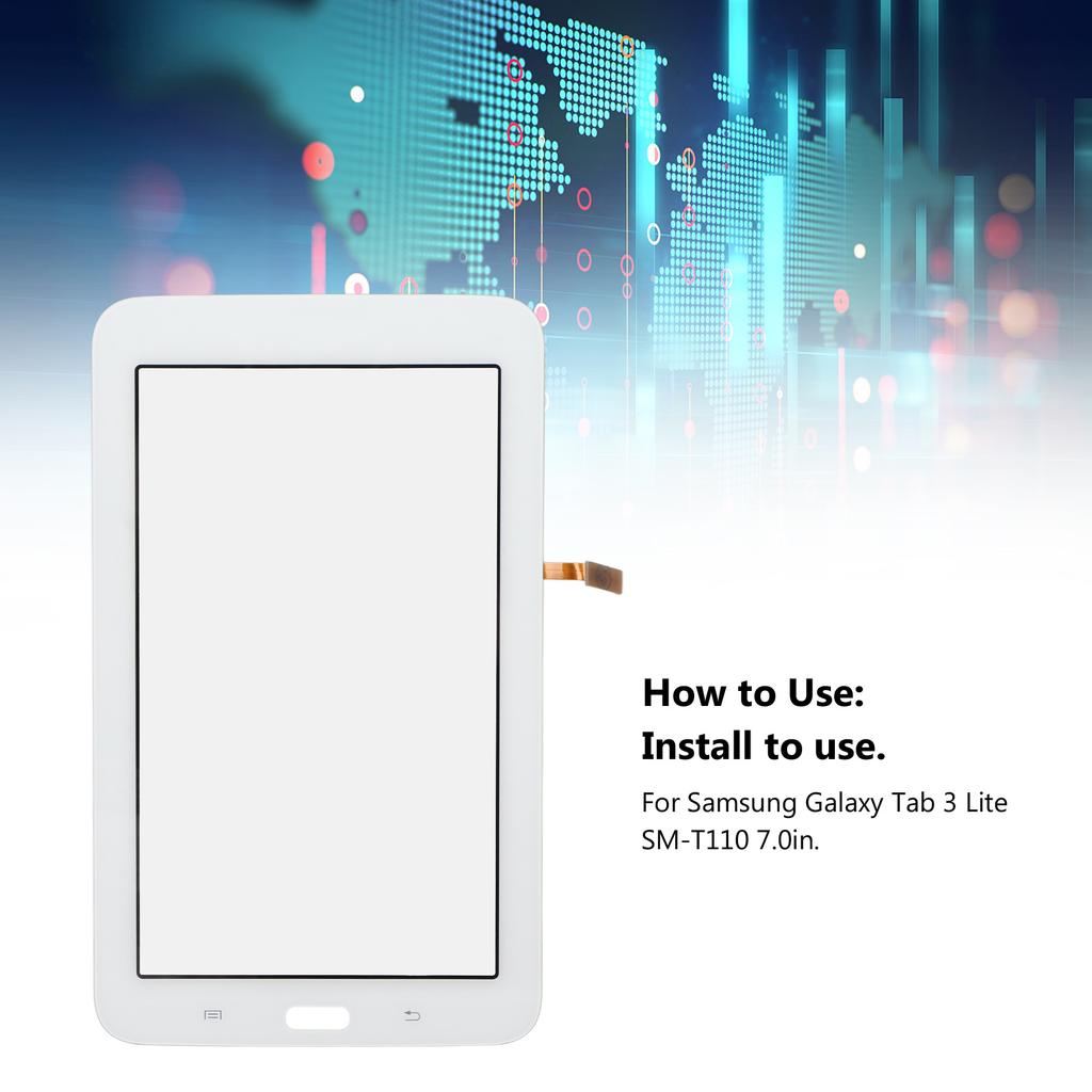 Digitizer Glass   Replacement Accessory Part for  axy Tab 3 Lite  110 7in
