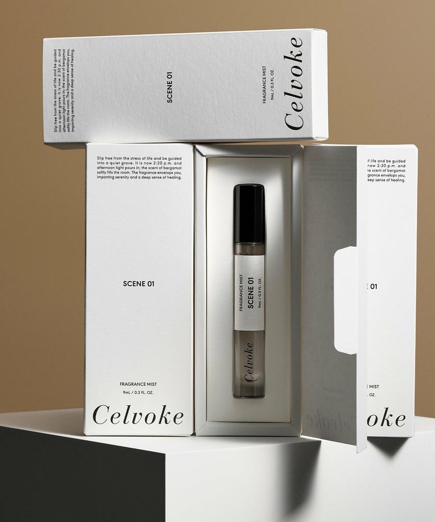 Celvoke Fragrance Mist SCENE 01 Tranquil Woody Scent