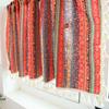 American Cotton And Linen Printed Curtains Finished Non-Punching Rural Kitchen Hanging Curtains Colored Fringed Coffee Short Curtains