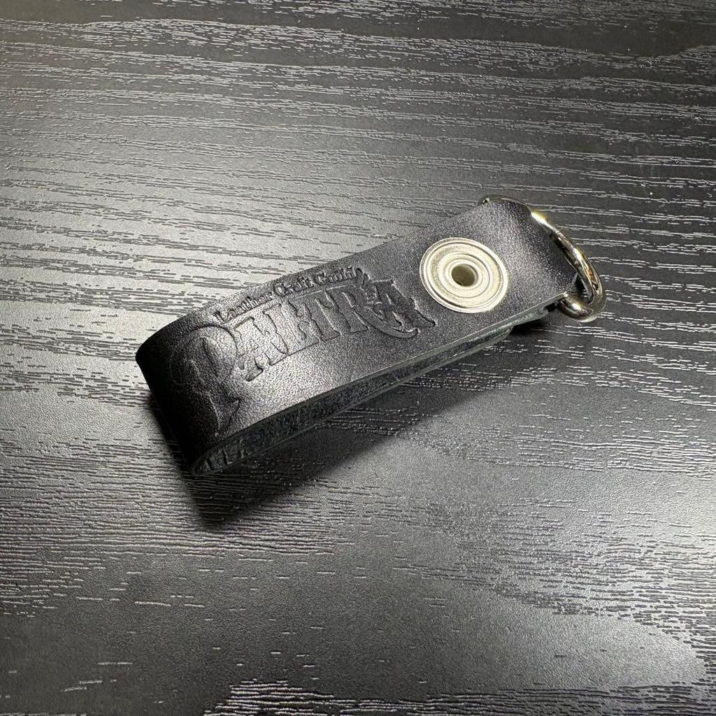Used Short Trucker Wallet Himeji Leather Genuine Leather Wallet with Belt Loop and Chain