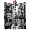 Michele Morrone Throw Blanket Giant Sofa decorative Polar Blankets