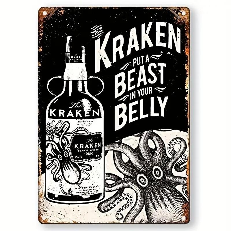 1pc Vintage beer Metal Tin Sign , Vintage Plaque Decor, Wall Art Decor, For Room Decor, Home Decor, Restaurant Decor, Bar Decor,