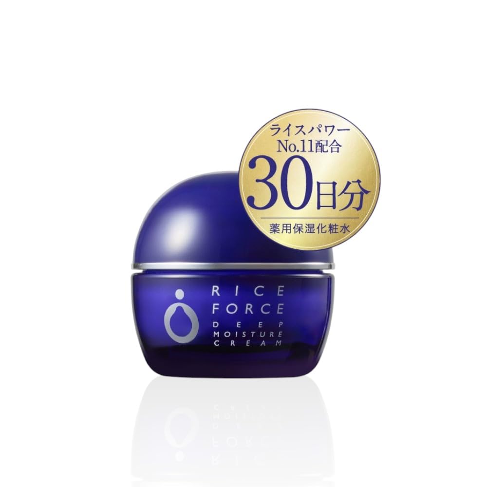

Rice Force Официальный увлажняющий крем Deep Moisture Cream Rice Power Высоко для сухой и чувствительной кожи (Запас на 30 дней, 15 г) (Квази-лекарство) нет. 11,
