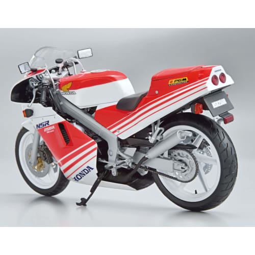 Aoshima Bunka Kyozai (AOSHIMA) 1/12 Scale The Bike Series No. 8 Honda MC18 NSR250R 1988 Plastic Model Kit, Pre-Molded Color