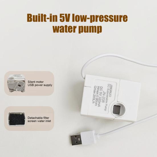 Automatic Birds Bath with Pump Electric Parrot Bathtub with Circulating Water Birds Shower Container Cage Accessory for Parakeet Cockatiel African