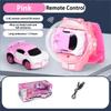 Children Mini Watch Remote Control Car Usb Rechargeable 2.4g Alloy Remote Control Car Toy Gifts For