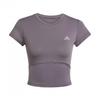 Womens/Ladies Hyperglam Stripe Detail Fitted Crop Top