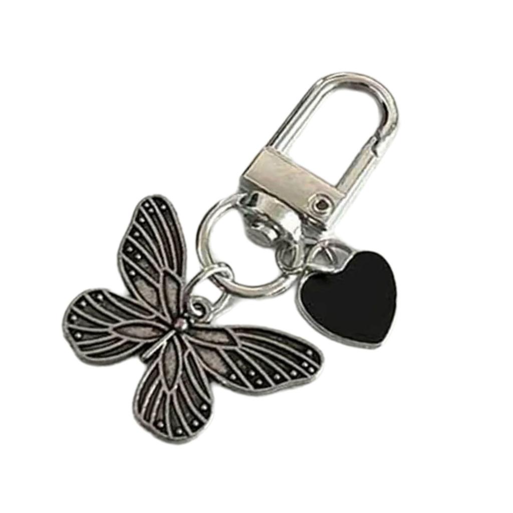 Cherry/Candy/Butterfly/Bow Heart Keychain Alloy Key Chain Multi-Functional Phone Chain Women Girls Bag Purse Accessory