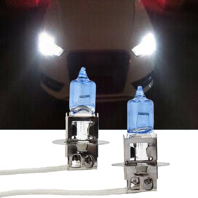 Brand New Car Bulb H3 Headlight Lamps Set Spotlight