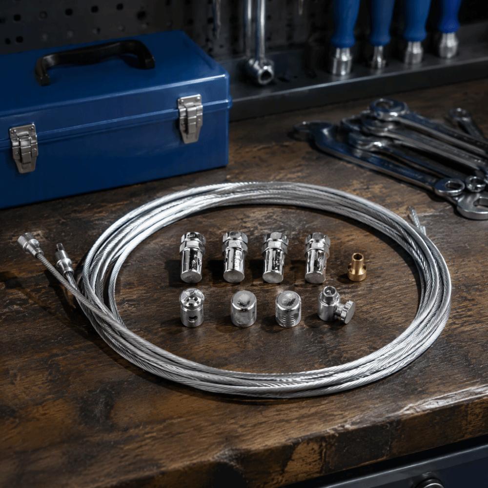 Clutch Brake Cable Inner Wire Repair Set Repair Kit Set Motorcycle Cable Kit For Go-Karts