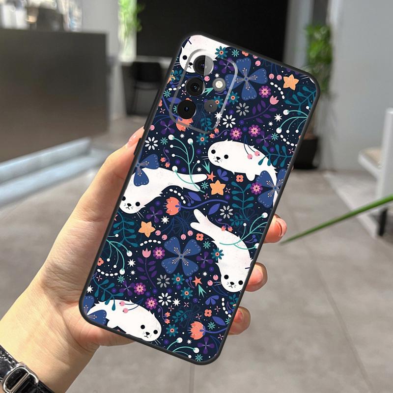 Baby Seals Case For Samsung Galaxy A56 A36 A26 A16 A06 A25 A54 A34 A14 A52 A32 A12 A13 A33 A53 A15 A35 A55