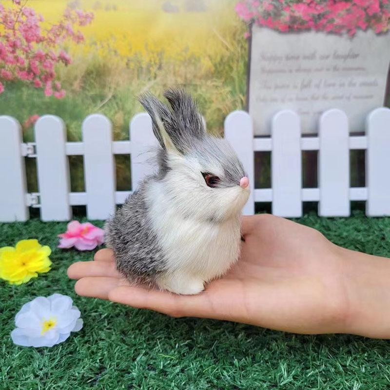 Plüsch Bellende Katze, Hase & Welpen Spielzeug - Pädagogische Tierpuppe für Kinder