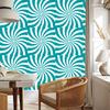 Hippie Wallpaper Turquoise Background, Turquoise Background for Living Room and Bedroom 50x1000