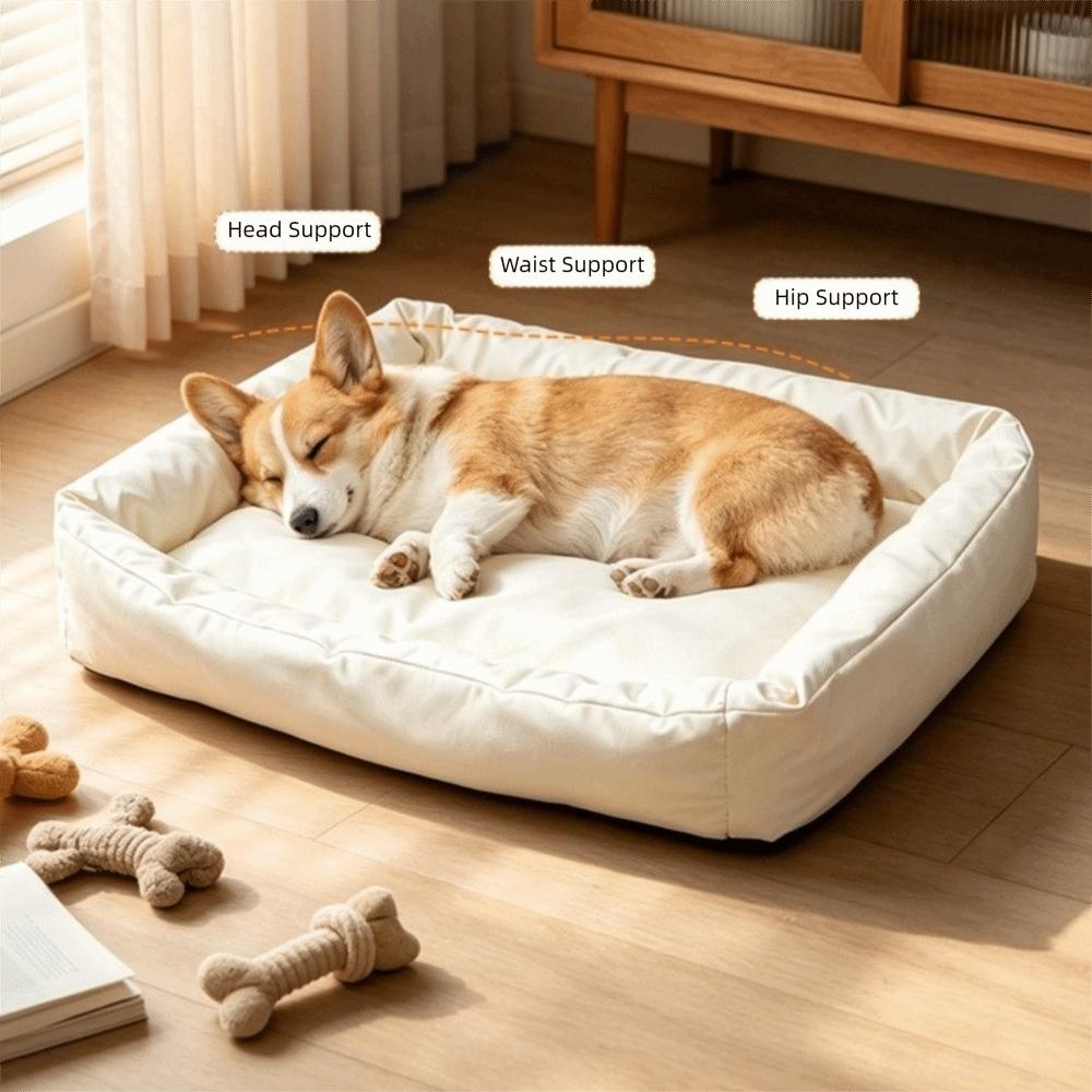 Zipper Style Dog Sleeping Mat Removable Pet Kennel Moisture Proof Cat Sofa Bed Indoor Use
