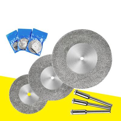 40/50/60mm Diamond Grinding Wheel Metal Cutting Disc Slice Dremel Accessories For Dremel Rotary Tool With 1 Arbor Shaft
