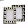Black and White Checkered Photo Frames 6/7 Inch Picture Frame Bedside Table Wedding Anniversary Photo Frame Desk Decoration