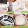Round Shape Stainless Steel Lunch Box Stackable Design Thermal Food Container  For Office