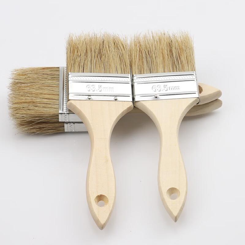 Yunka Wooden Handle Boar Bristle Brush Set