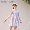 Balabala Girls' Quick-Dry Polo Dress