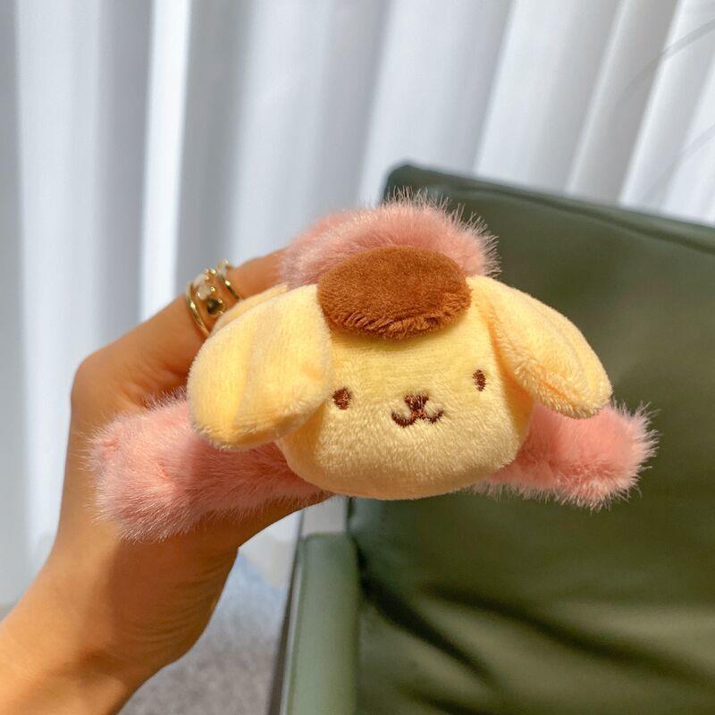 Sanrio Cinnamoroll Hair Claw Clips Women Girls Faux Fur Hair Accessories