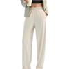 Anta Training Series Solid Color Mid-Rise Breathable Versatile Loose Sports Long Pants Women Bottoms Black 162527318-3