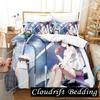 Misaka Mikoto A Certain Magical Index Railgun Bedding Set Boys Girls Twin Queen King Size Duvet Cover Pillowcase Bed boys Adult