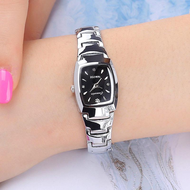 Women's Waterproof Tungsten Steel Quartz Watch with Small Dial
