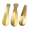 Titanium Gold Shoehorn for Easy Shoe and Sock Removal - Ideal for Elderly and Pregnant Women at Home or On-the-Go.