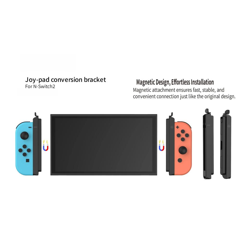 Controller Connecting Adapter for Switch1/Switch2 with Magnetic Charging Function for Joy-con,Charging Grip Adapter