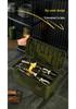 Vintage Industrial Stackable Storage Box with Flip-Top Lid for Home or Car