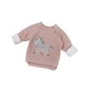 Kids Boys Girls Sweaters Clothes Baby Toddler Warm Sweater Coats Children Cartoon Thicken Tops Wool Pullovers Clothing