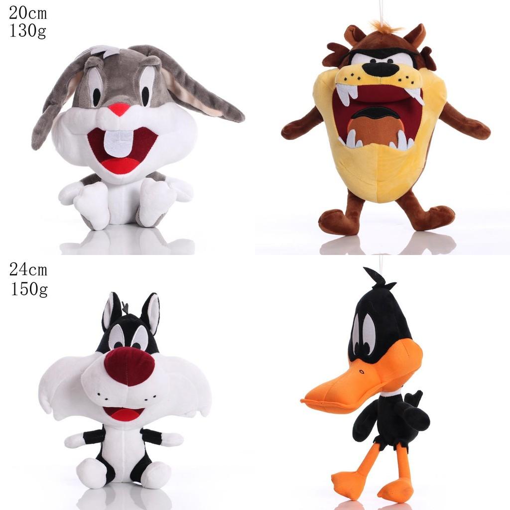 Bugs Bunny Devil Lola Daffy Duck Plush Toys Set Of 4 Soft Dolls Cartoon Stuffed Great Gift