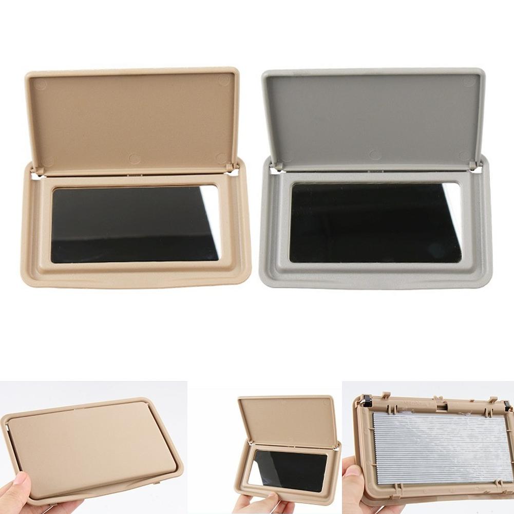 Sun Visor Makeup Mirror Cover For Mercedes C Class W202 1993-2000 And E Class W210 1995-2002 PC ABS Interior Accessory