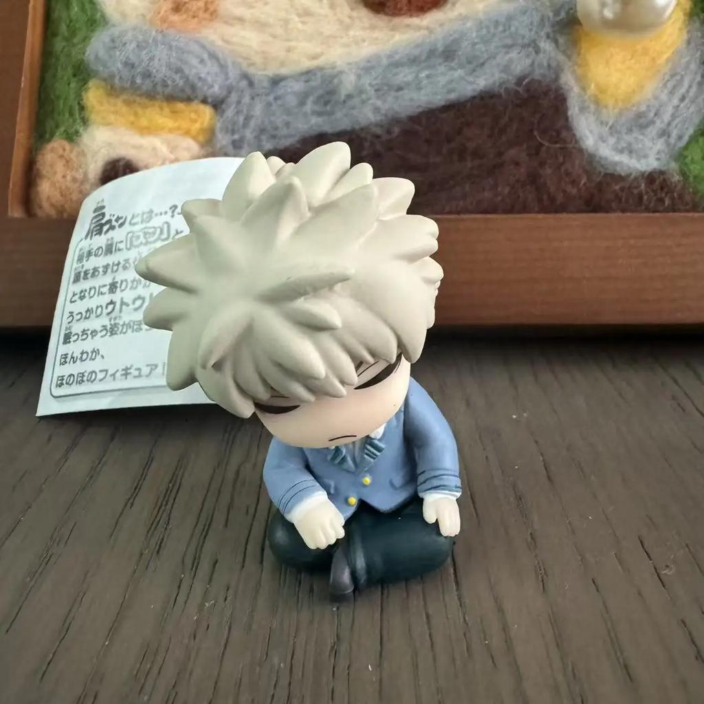 Genuine Gacha Scale Model My Hero Academia Midoriya Katsuki Todoroki Shoulder To Shoulder Sleep Series Action Figure Toys