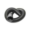 TecTide Heavy-Duty Vacuum Cleaner Hose, 60-210cm Black Flexible Tube, Smooth Lining Dust-Free for Industrial Devices