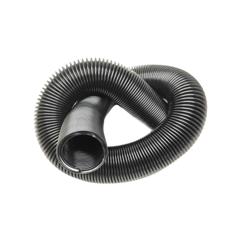TecTide Heavy-Duty Vacuum Cleaner Hose, 60-210cm Black Flexible Tube, Smooth Lining Dust-Free for Industrial Devices