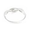 Silver Ring 'Goddess' White Silver (rhodium) - 5 Mm